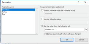 Running an SQL Query with Parameters - Datarails