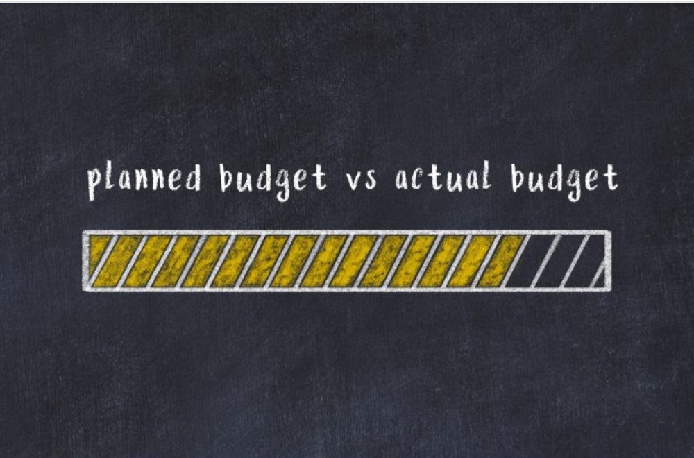 Budget vs. actual variance analysis formula in Excel