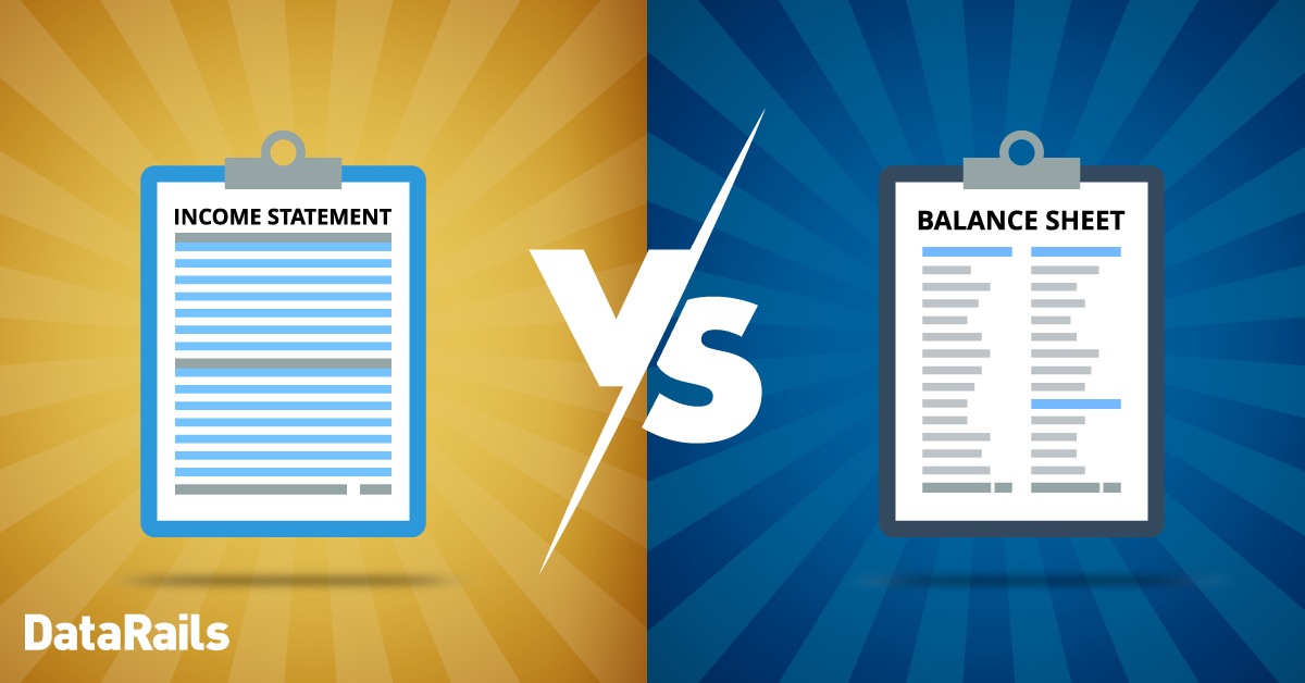 Balance Sheet vs Income Statement