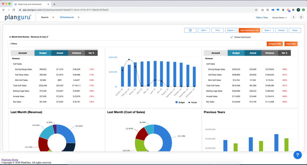 business finance planning software