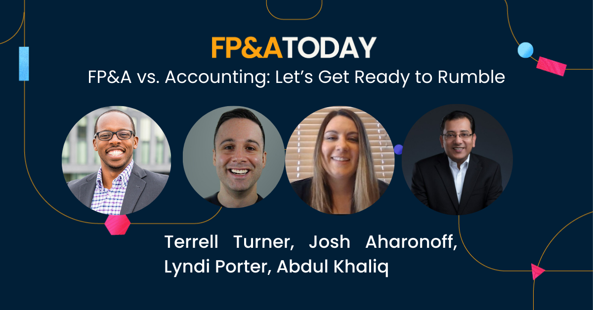 FP&A Today, Episode 50, FP&A vs. Accounting: Let’s Get Ready to Rumble