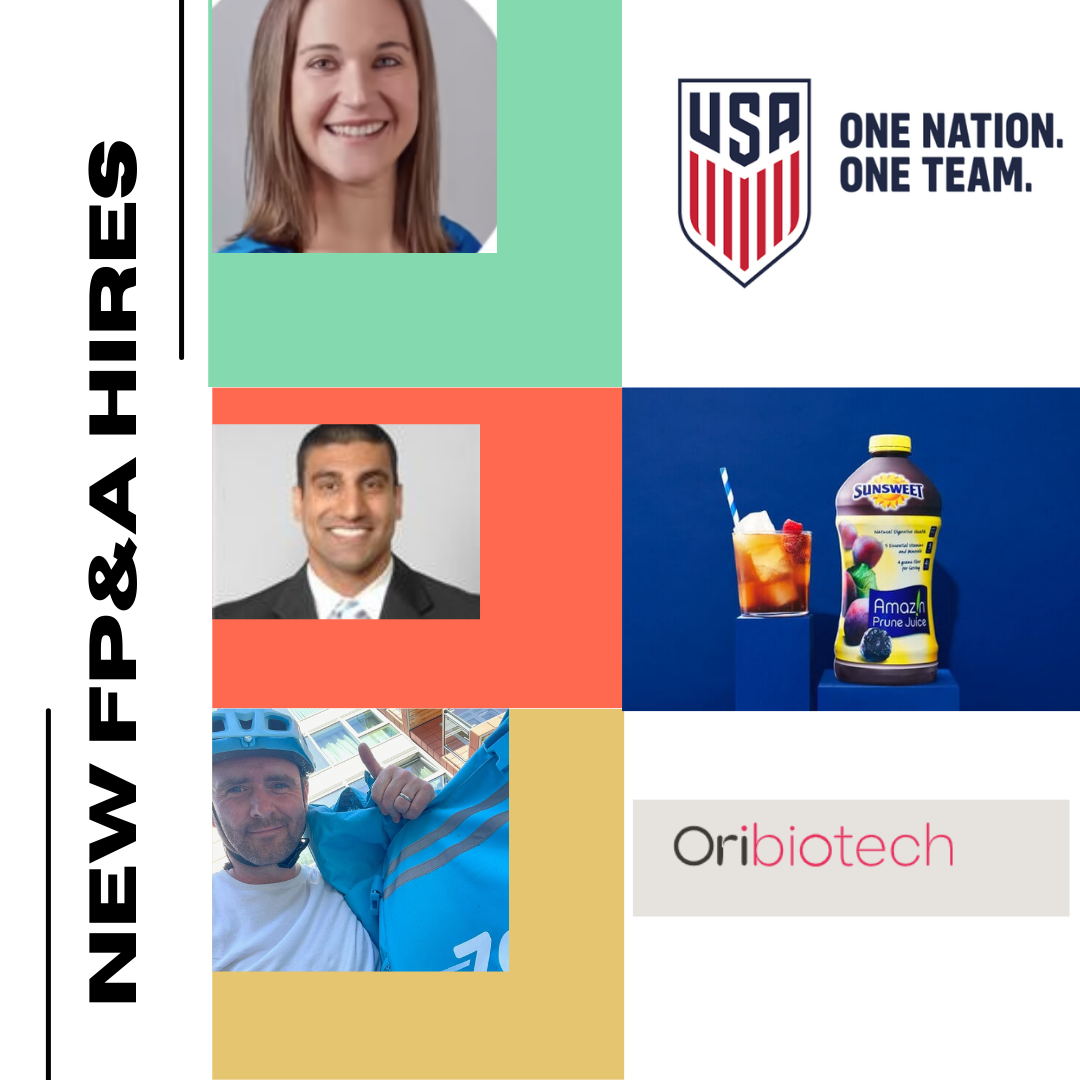 Big FP&A Moves in March and April 2023 – from Amaz!n Prunes to Soccer USA