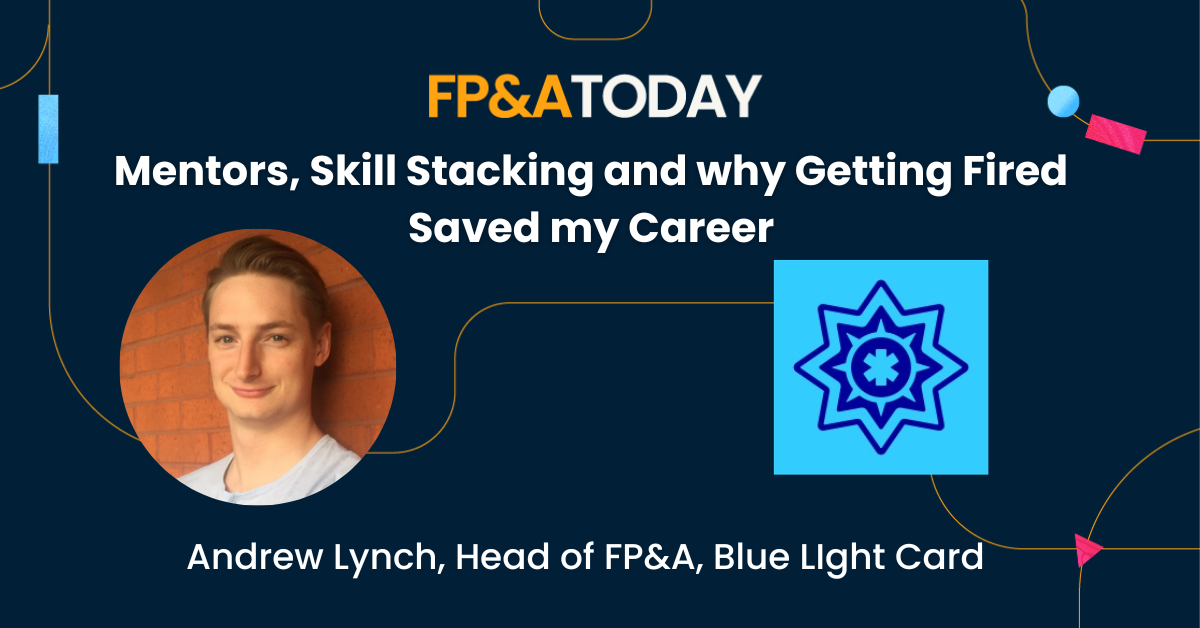 Andrew Lynch -the SMB Finance Guy-on Mentors, Skill Stacking, and why getting Fired Saved my Career
