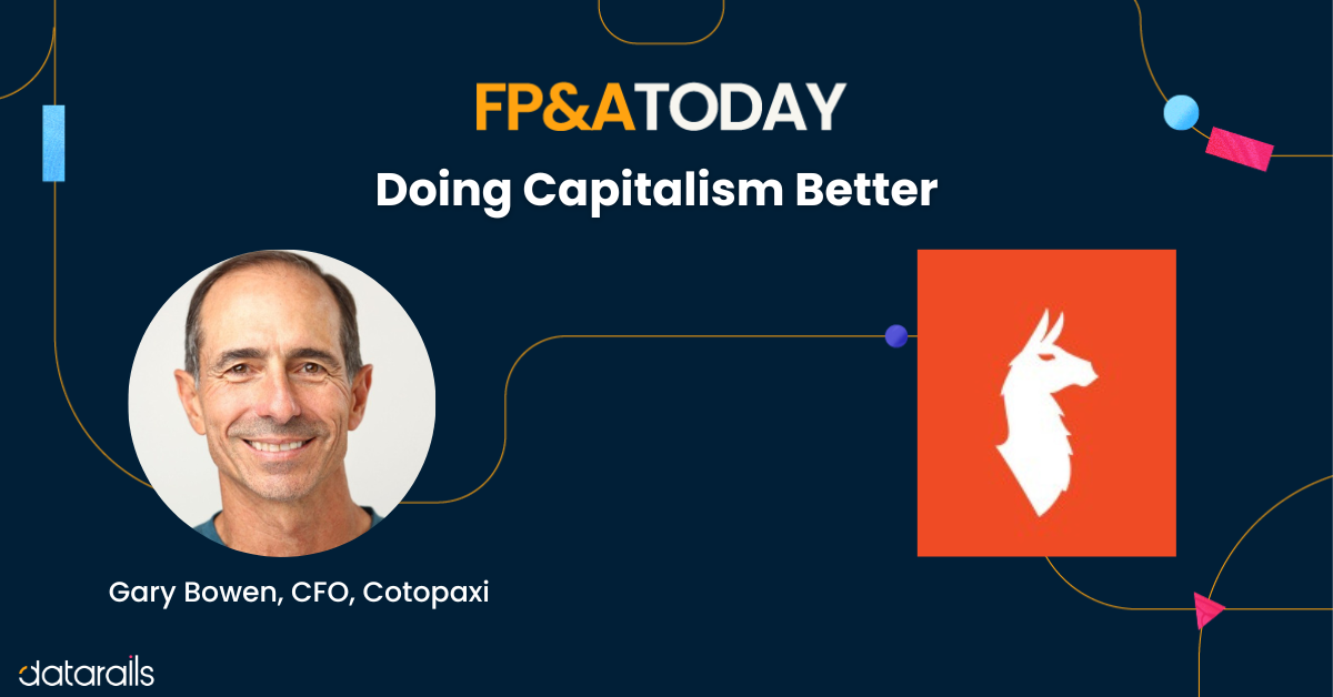 Doing Capitalism Better: Cotopaxi CFO Gary Bowen