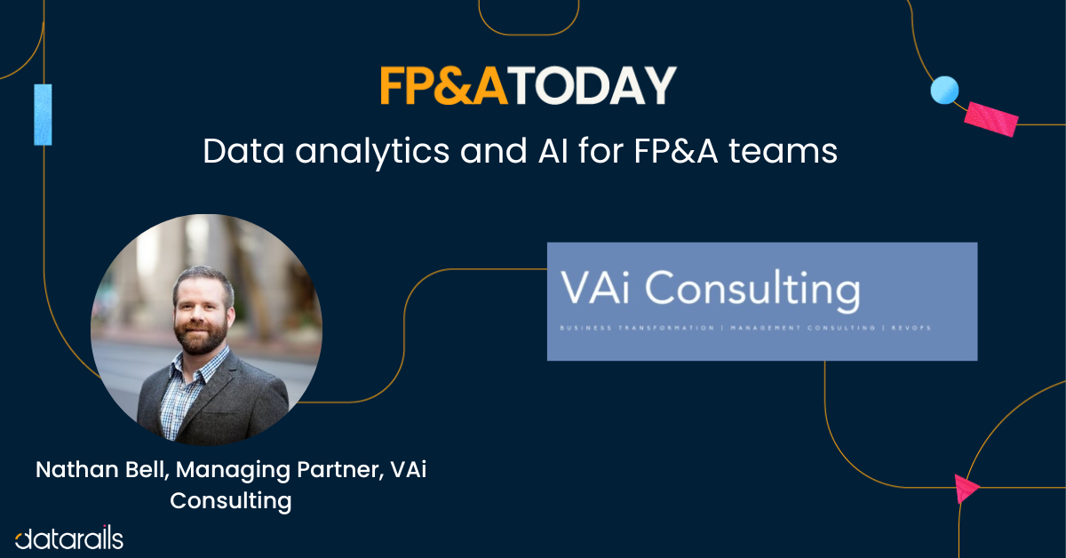 Data analytics and AI for FP&A teams – with Nathan Bell