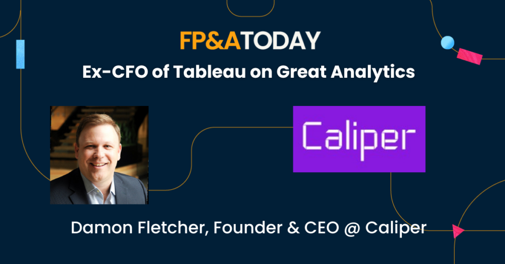 Damon Fletcher, ex-CFO of Tableau, on great analytics