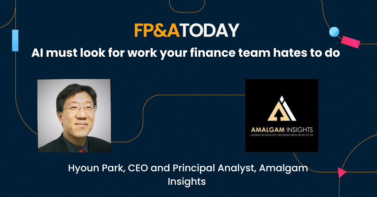 AI must look for work your finance team hates to do – Hyoun Park