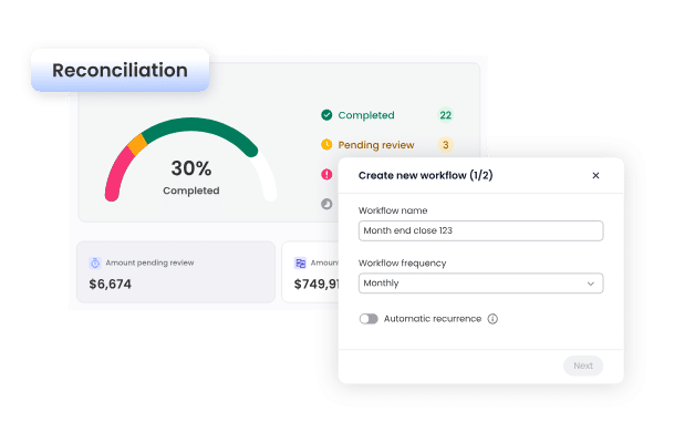month-end close workflows