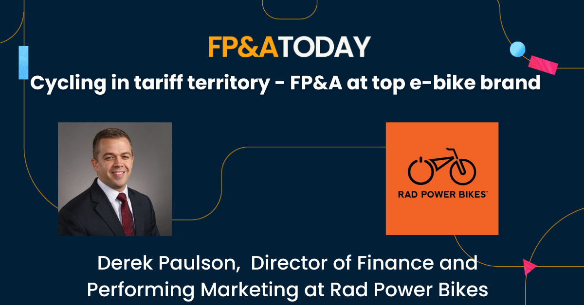 Cycling in tariff territory – FP&A at top e-bike brand