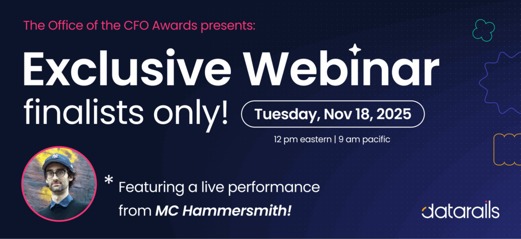 Office of the CFO Awards: Nominee Celebration + Live Winners Announcement