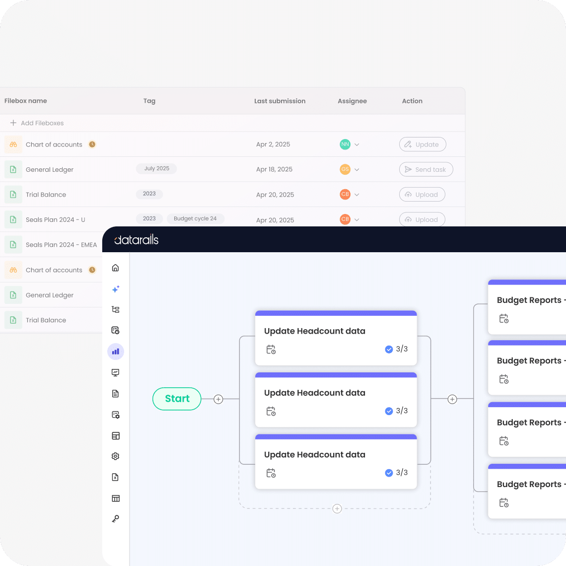 Collaborate seamlessly across teams and departments