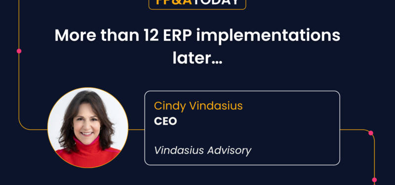 More Than 12 ERP Implementations Later: Cindy Vindasius on Why Systems Fail, What AI ERPs Actually Are, and How to Get Data-Ready